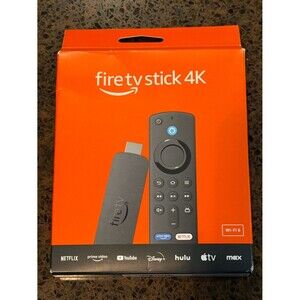 Amazon Fire TV Stick 4K 2nd Gen Ultra HD TV Remote Alexa Voice Control Brand New